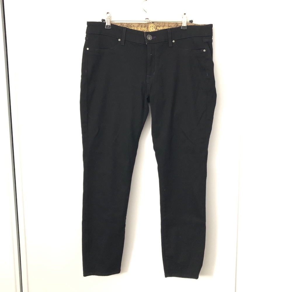 Rich and Skinny Black Stretchy Skinny Jeans 26"